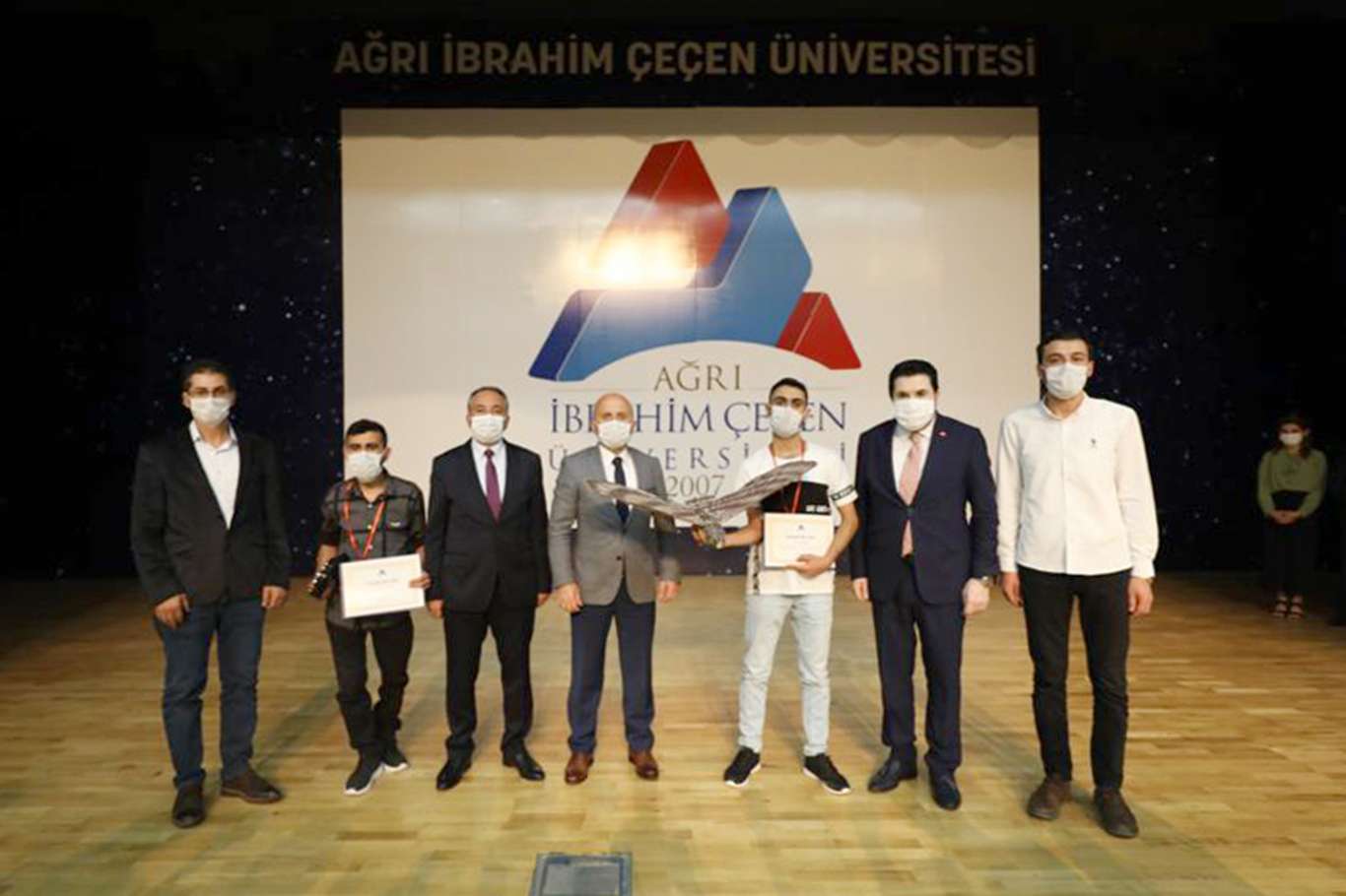 AİÇÜ’de Bilimsel Teşvik Ödülleri Töreni yapıldı